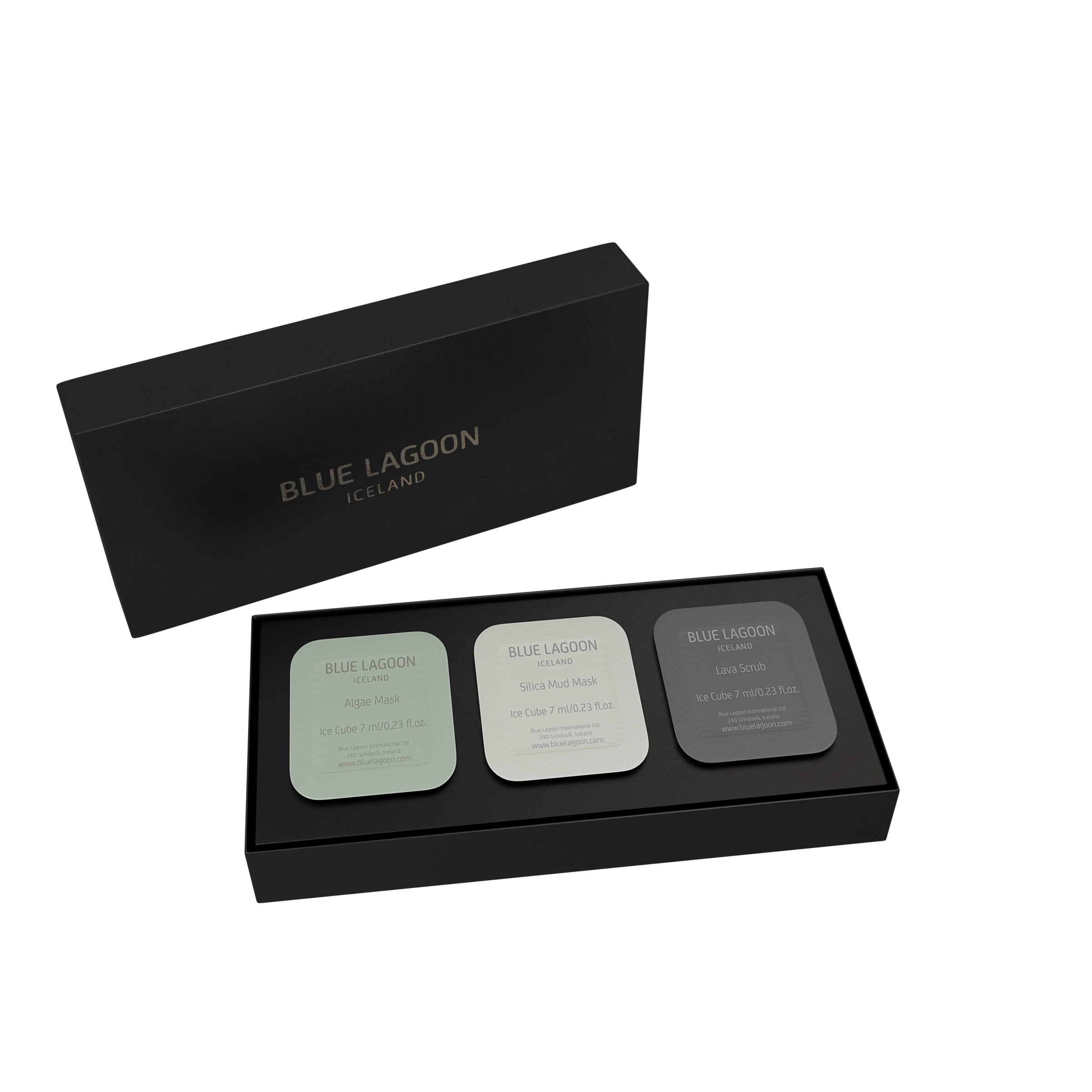 Blue Lagoon gift collection product visualization
